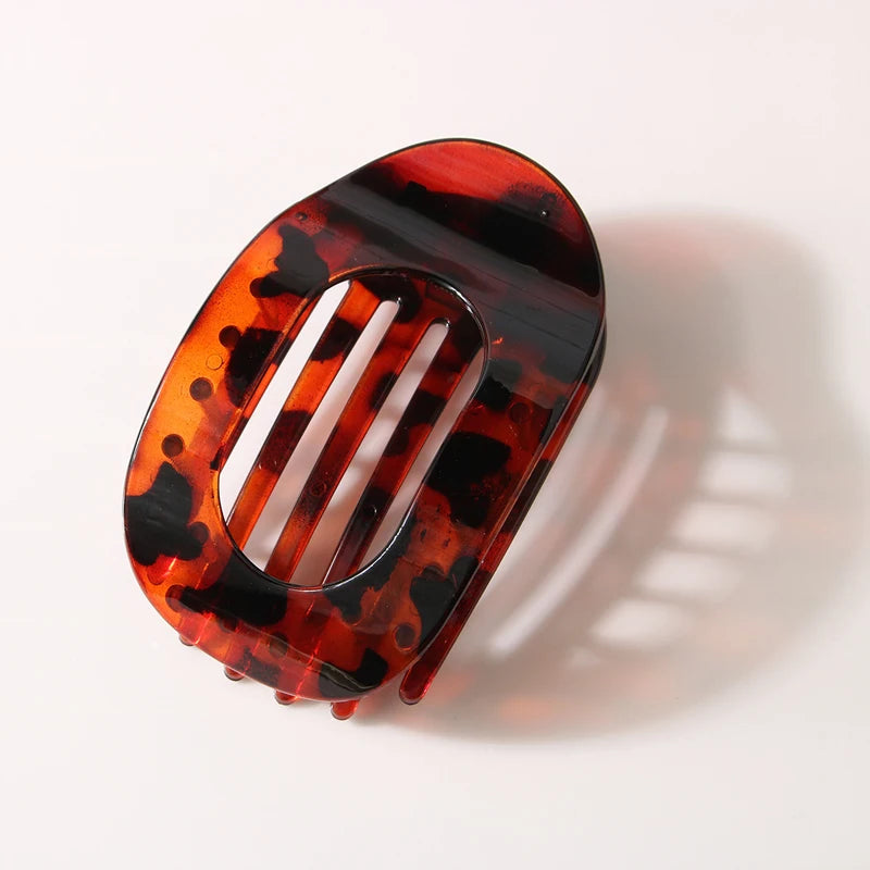 Flat Hair Clips - Highest Quality Acrylic Barrettes for Style And Comfort